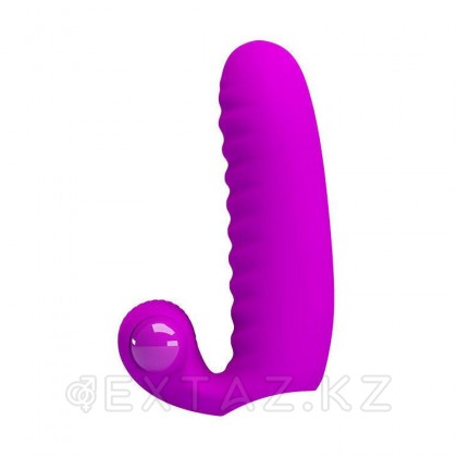 Насадка на палец с вибропулей Abbot purple от sex shop Extaz