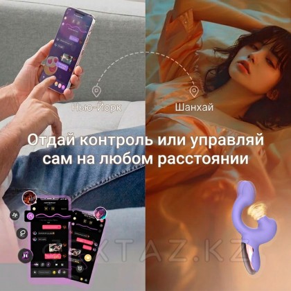 Вибратор с двойной стимуляцией Magic Ponder синий от Magic Motion от sex shop Extaz фото 5