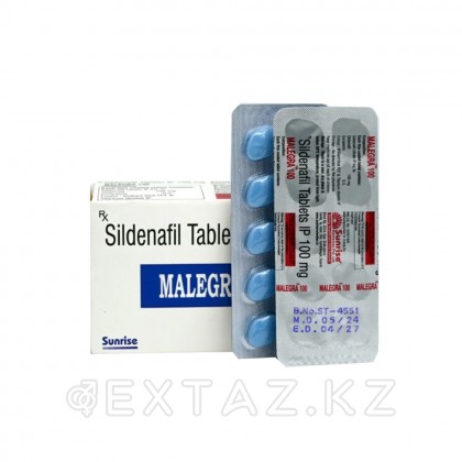 Препарат для усиления потенции Malegra 100 mg (10 шт.) от sex shop Extaz фото 2