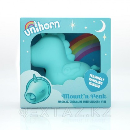 Вибромассажер Unihorn - Mount'n Peak со стимуляцией язычком от sex shop Extaz