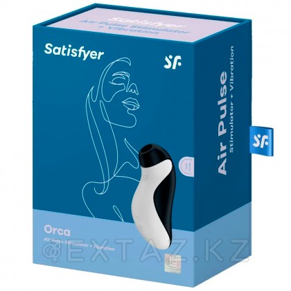 Вакуумный стимулятор клитора с вибрацией Satisfyer Orca от sex shop Extaz фото 7