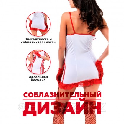 Сорочка Медсестры эротическая, M/L от sex shop Extaz фото 8