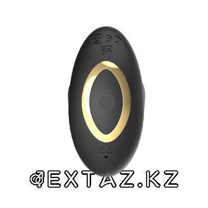 Анальный вибростимулятор с функцией вращения и пультом ДУ от sex shop Extaz фото 7