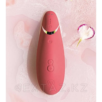 Бесконтактный клиторальный стимулятор Womanizer Premium 2 розовый от sex shop Extaz фото 3