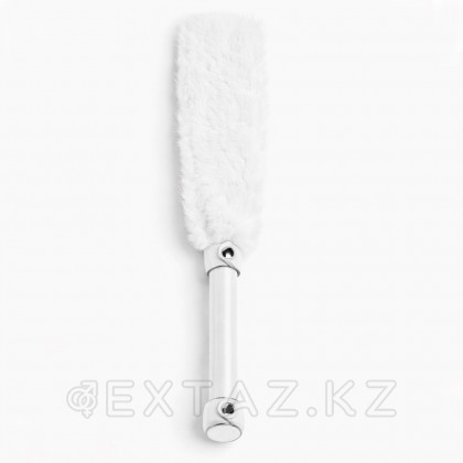 Шлепалка из натуральной кожи BDSM Арсенал, белая от sex shop Extaz