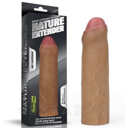 Насадка для увеличения пениса - 17,5 см. (Супер реалистичная) от sex shop Extaz