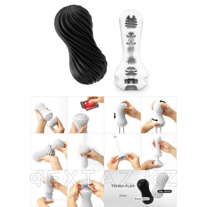 Мастурбатор Rocky Black TENGA FLEX от sex shop Extaz фото 2