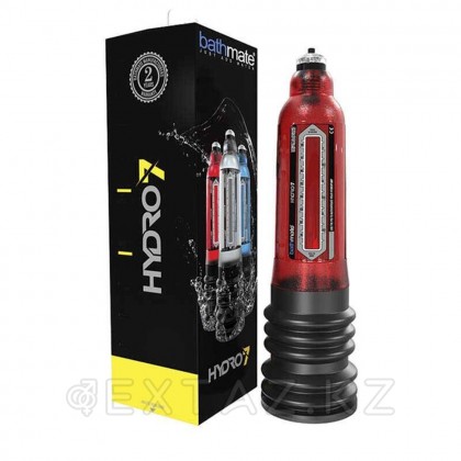 Гидропомпа BATHMATE - Hydro7 (красный) от sex shop Extaz