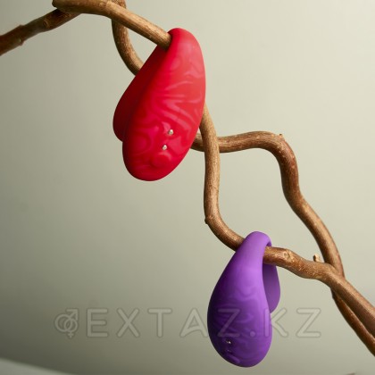 Вибратор для пар Tween+ с управлением через приложение от Amovibe красный от sex shop Extaz фото 4