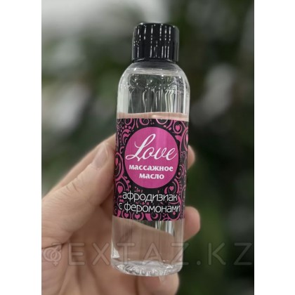 Массажное масло с феромонами Love, флакон, 75 мл от sex shop Extaz фото 2