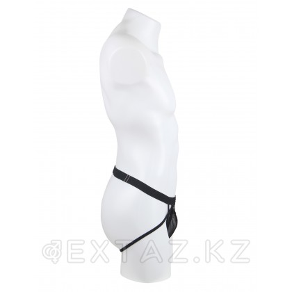 Мужские сексуальные трусики на ремешках черные (S) от sex shop Extaz фото 4