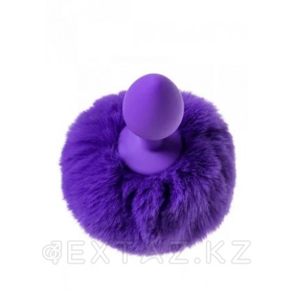 Анальная втулка с хвостом ToDo by Toyfa Sweet bunny фиолетовая от sex shop Extaz фото 5