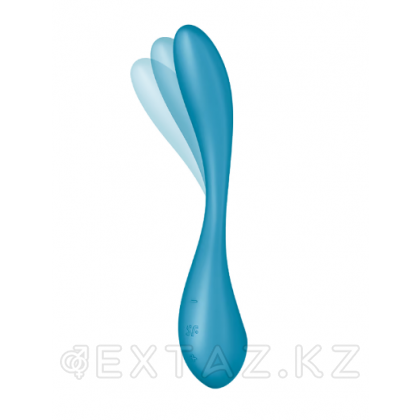 Мульти вибратор Satisfyer G Spot Flex 5+ бирюзовый (Connect APP) от sex shop Extaz фото 9