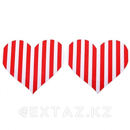 Пэстисы на соски в виде крестов и сердечек (самоклеящиеся) от sex shop Extaz фото 2