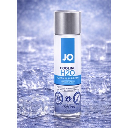 Классический охлаждающий лубрикант на водной основе JO H2O Cooling, 30 мл от sex shop Extaz фото 6