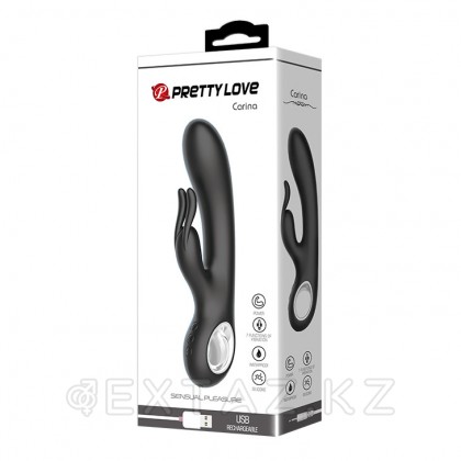 Вибратор со стимуляцией клитора Carina от sex shop Extaz