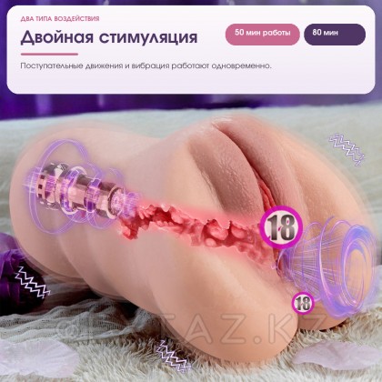 Мастурбатор-вагина с подключением к приложению Sora (вибрация+фрикции) от sex shop Extaz фото 8