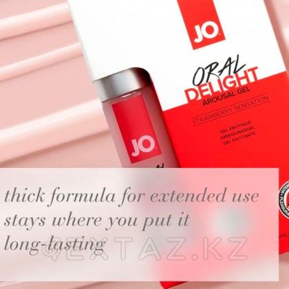Стимулирующий гель для оральных ласк с десенсибилизацией Oral Delight Strawberry Sensation - 30 мл от sex shop Extaz фото 4