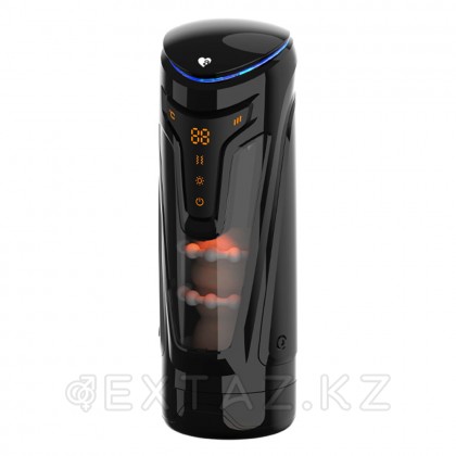 Инновационный мастурбатор Warrior с пенетрацией и массажем бусинами от Amovibe от sex shop Extaz фото 10