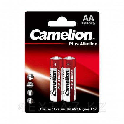 Батарейка CAMELION Plus Alkaline LR6-BP2 2 шт. (в блистере)  от sex shop Extaz
