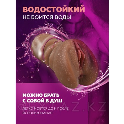Мастурбатор реалистичный Honey Pot (телесный тёмный) от sex shop Extaz фото 4