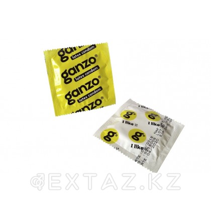 Презервативы GANZO RIBS №12 (анатомические ребристые с согревающей смазкой) от sex shop Extaz фото 2