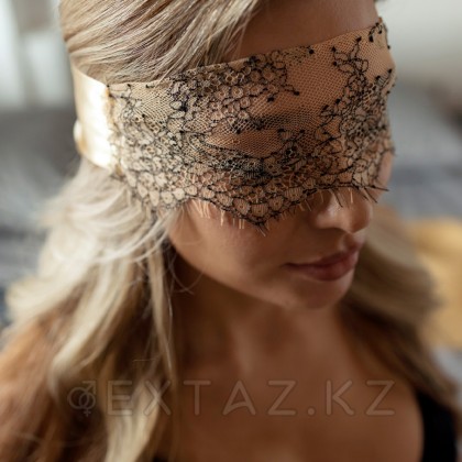 Кружевная маска экрю (Base) (One Size) от sex shop Extaz фото 3
