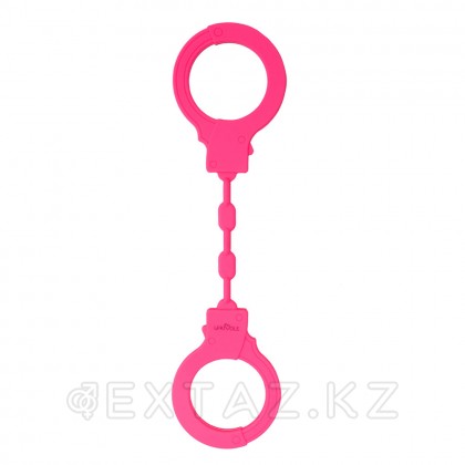 Наручники силиконовые розовые Be Mine, One Size от sex shop Extaz