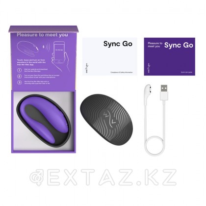 Вибратор для пар We-Vibe Sync Go светло-фиолетовый от sex shop Extaz фото 6