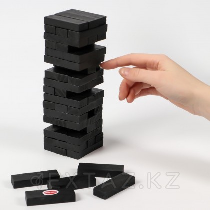 Дженга падающая башня «Подставь соседа», 54 бруска, 16+ от sex shop Extaz фото 2