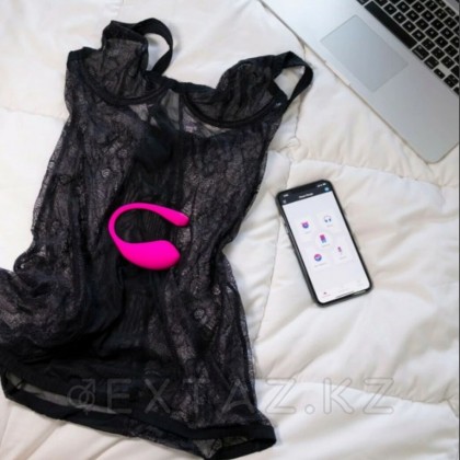 Виброяйцо для пар Lovense Lush-3, с приложением  от sex shop Extaz фото 5