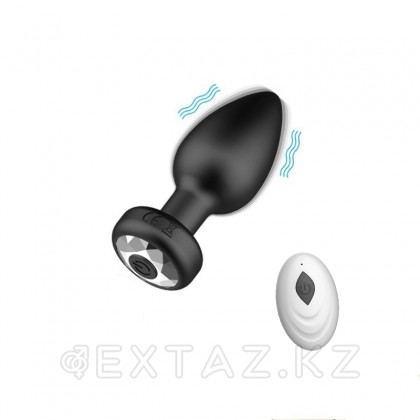 Анальная вибропробка с пультом ДУ от sex shop Extaz фото 5