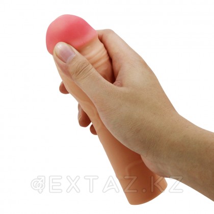 Реалистичная насадка на пенис Chane (18 см) телесная от sex shop Extaz фото 4