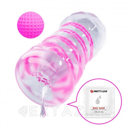Мастурбатор от Pretty love с внутренним стимулятором в розовом цвете от sex shop Extaz фото 5