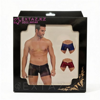 Кожаные трусы мужские на молнии Ohyeah 