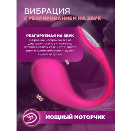 Виброяйцо для точки G с управлением через приложение Lush 4 от Lovense от sex shop Extaz фото 3