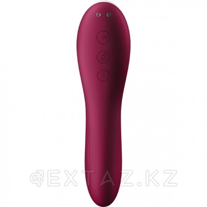 Вакуумный стимулятор с вибрацией Dual Crush Satisfyer от sex shop Extaz фото 3