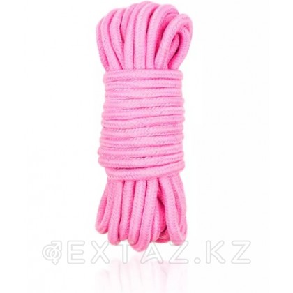 Веревка для бондажа розовая 20м от sex shop Extaz фото 3