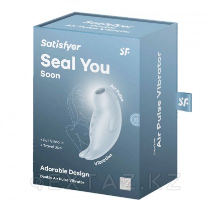Клиторальный стимулятор Satisfyer Seal you soon (воздушная стимуляция + вибрация) от sex shop Extaz фото 7