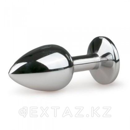 Серебряная пробка с кристаллом (фуксия) от sex shop Extaz фото 2