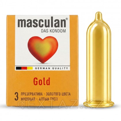 Презервативы Masculan Ultra Gold №3 от sex shop Extaz