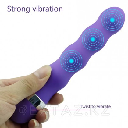 Вибратор Wave power фиолетовый от sex shop Extaz фото 4