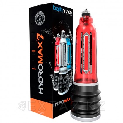 Гидропомпа BATHMATE - Hydromax-7, красный от sex shop Extaz
