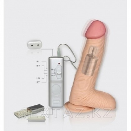 Вибратор реалистик на присоске - Extra Girth Dildo 20Х4,5 см. от sex shop Extaz фото 4