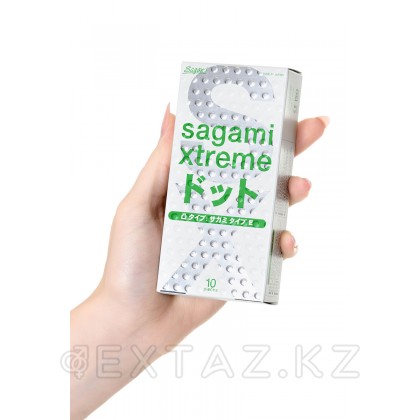 Презервативы SAGAMI Xtreme Type-E 10 шт. (точечные) от sex shop Extaz фото 2