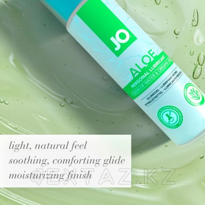 Лубрикант на водной основе с настоем органического алоэ и гиалуроновой кислоты/ JO ALOE, 60 мл от sex shop Extaz фото 4