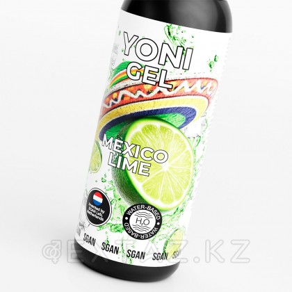 Лубрикант для орального секса SGAN YONI GEL со вкусом мексиканского лайма, 100 мл от sex shop Extaz фото 2