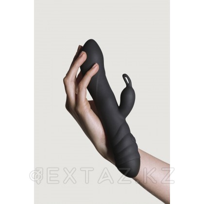 Вибратор-массажер с функцией ротации Twister черный от Adrien Lastic от sex shop Extaz фото 7