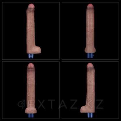 Реалистичный вибратор REAL SOFTEE (26,5*4 см.) от sex shop Extaz фото 2