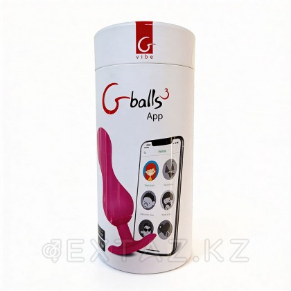 Gvibe Gballs 3 App Petal Rose - умный тренажёр Кегеля, 8х3 см от sex shop Extaz фото 3